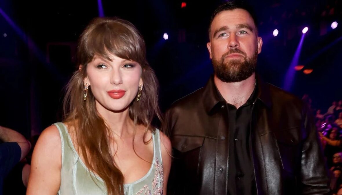 Taylor Swift and Travis Kelce