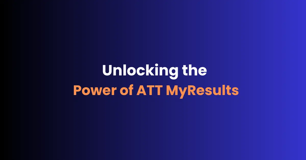 ATT My Results