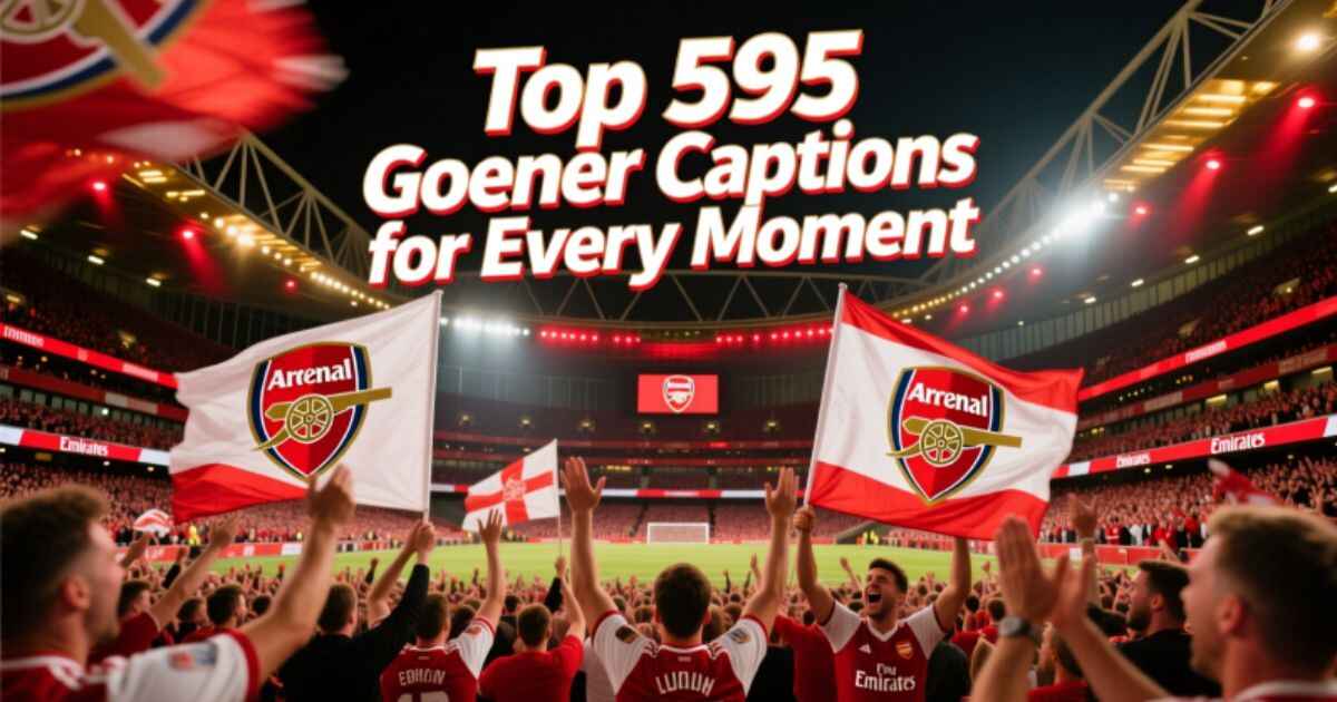 Gooner Captions