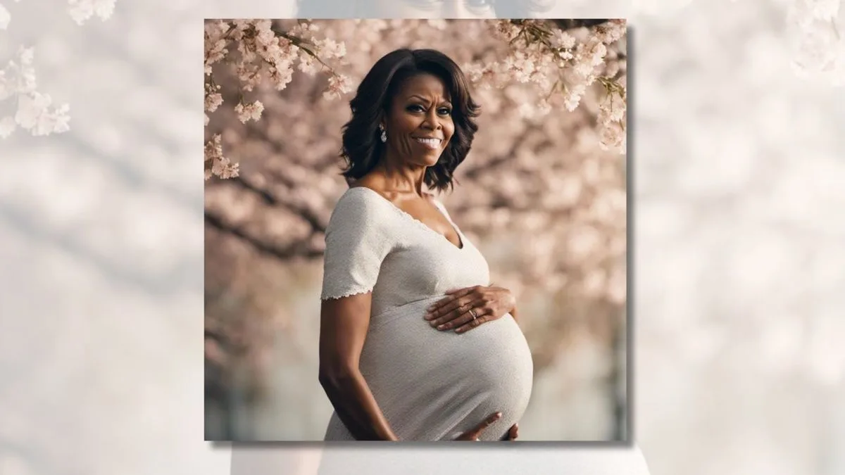 Michelle Obama Pregnant