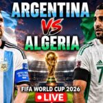 Argentina vs Algeria