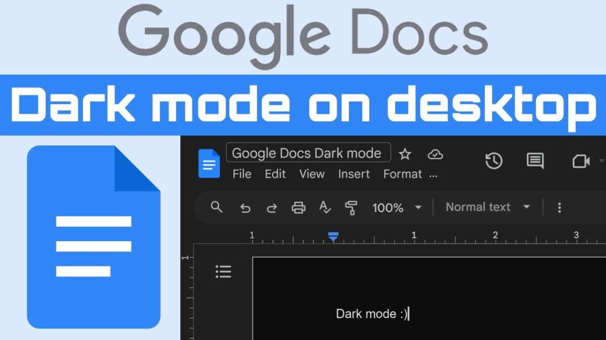 Google Docs Dark Mode